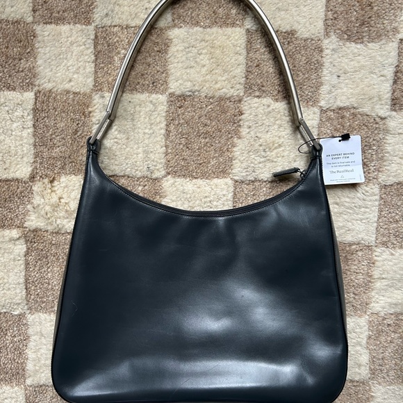 Prada Vintage Vitello Metallo Cleo Shoulder Bag w/ authentication certificate - Picture 8 of 11